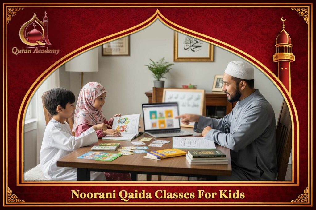 Noorani Qaida Classes For Kids